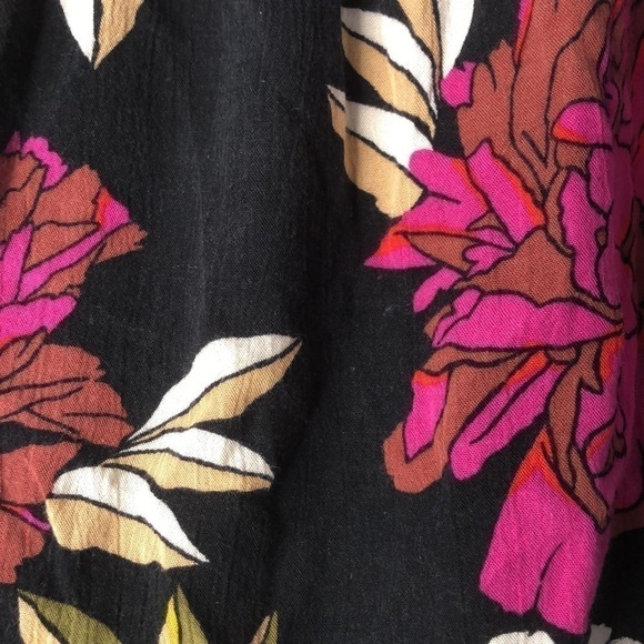 Billabong Floral Flowy Small Top - Picture 4 of 6